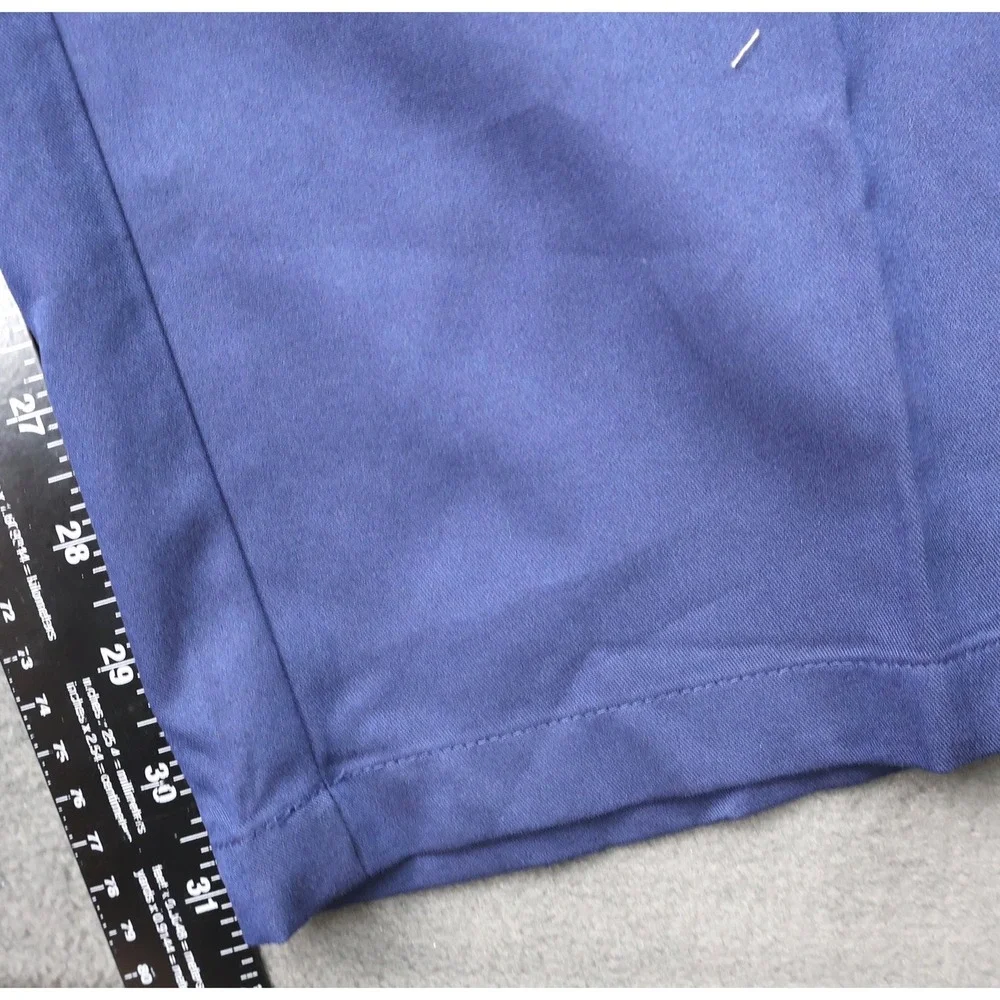 Hanes Scrub Pants Mens 2X Blue New Comfort Fit Straight Leg Cargo Drawstring